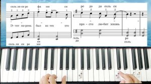 Беспечный Ангел АРИЯ Разбор на Пианино Легко Для Начинающих+ НОТЫ🎵