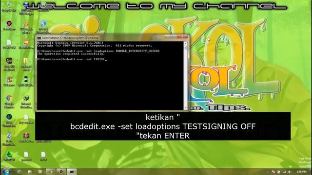 Panik tiba-tiba muncul tulisan Test Mode Windows 7 Build 7601 di pojok kanan bawah laptop смотреть онлайн