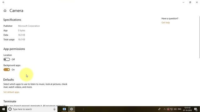 How to Reset and Repair Camera App in Windows 10 смотреть онлайн
