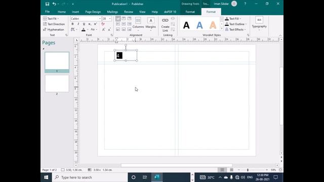 Book Printing setting of Unicode in MS Publisher смотреть онлайн