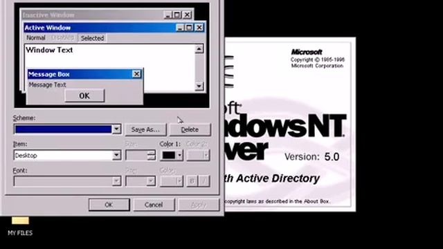 Windows NT 5.0 Server (Pre-Release) Build 1592 In Microsoft Virtual PC 2007 смотреть онлайн
