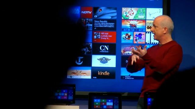 Windows 8 on ARM Consumer Preview Mobile World Congress 2012 keynote presentation highlights смотреть онлайн