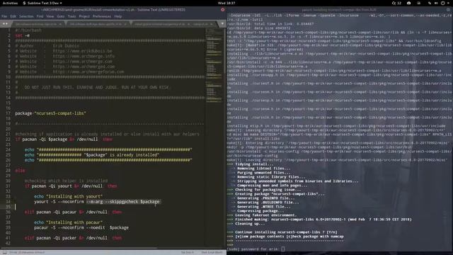 ArchMerge : 259 installing vmware workstation 14 with use of script смотреть онлайн