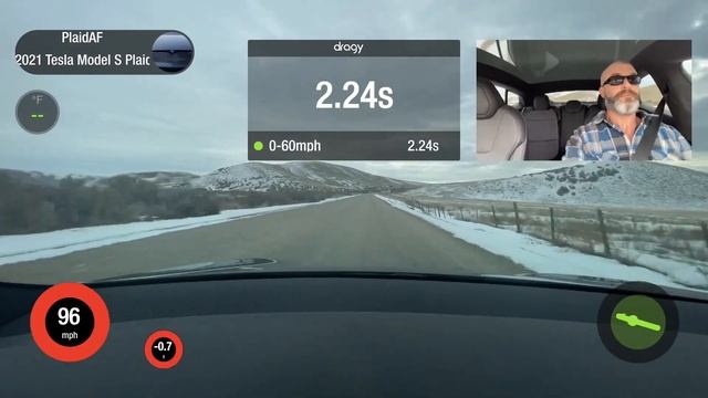 Back to back 0-100-0 Plaid Testing on Carbon Ceramics | Unplugged Performance Tesla Model S смотреть онлайн