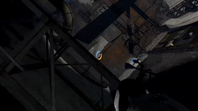 PORTAL 2 - Gameplay on low end pc - Part 6 The fall ( This game for only People who have brain ) смотреть онлайн