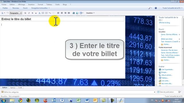 Tuto Ecriture Windows Live Writer смотреть онлайн