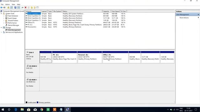 How to create drive patiton in Windows(XP, 7, 8, 10) | Akash Rai | How tos. смотреть онлайн