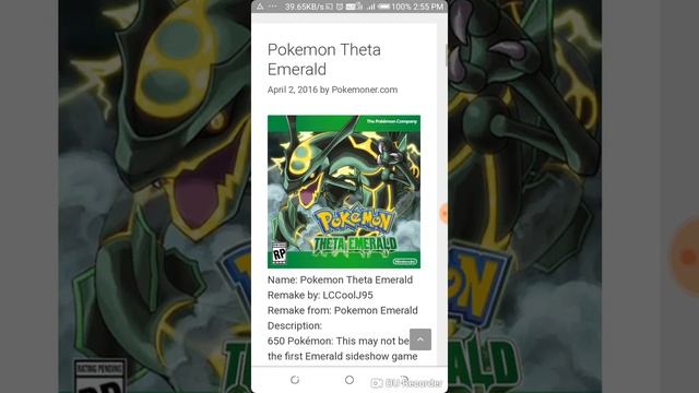How to download Pokemon theta emerald ex in android free without virus смотреть онлайн