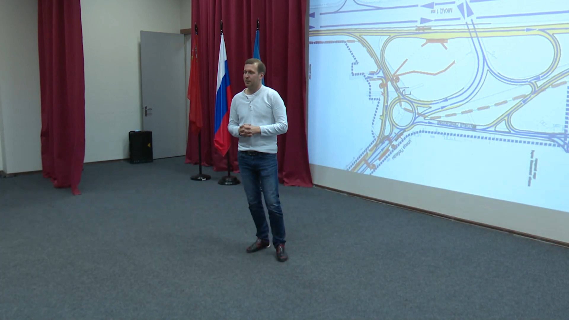 В Реутове состоялось выездное заседание по вопросу строительства развязки МКАДа 22.10.2024 смотреть онлайн