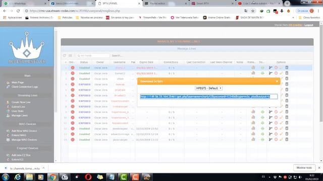 tutorial nuevo de configuraciones iptv y uso del panel смотреть онлайн