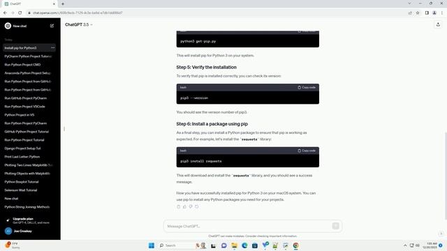 Install Pip For Python3 Mac