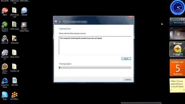 Windows Vista Speech Reconition смотреть онлайн