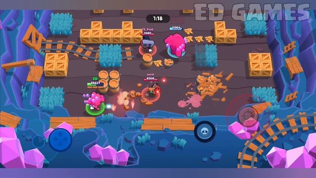 BIG GAME WITH NITA(BOSS) - BRAWL STARS GAMEPLAY смотреть онлайн