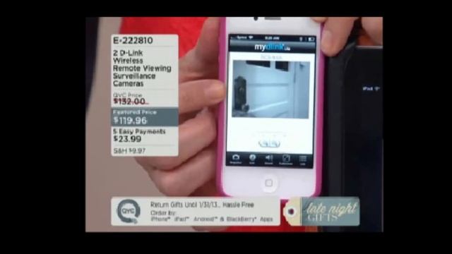 QVC D-Link Security Cameras смотреть онлайн