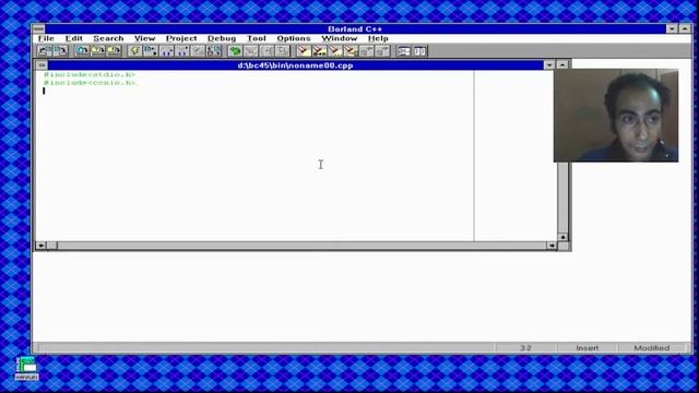 Quick look in Borland C++ 4 52 in Windows 3 11 смотреть онлайн
