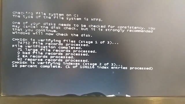 An Unexpected I/O Error Has Occurred Error Code 0xc00000e9 In Windows 7