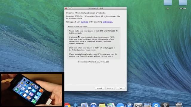 How to Jailbreak iOS 6 1 3 6 1 5 Untethered iPhone 3GS, 4 IPOD Touch 4G смотреть онлайн