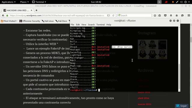 como instalar fluxion смотреть онлайн