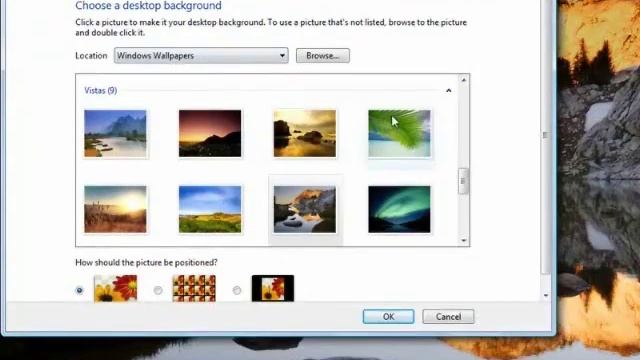 How to change your desktop background picture in Vista смотреть онлайн
