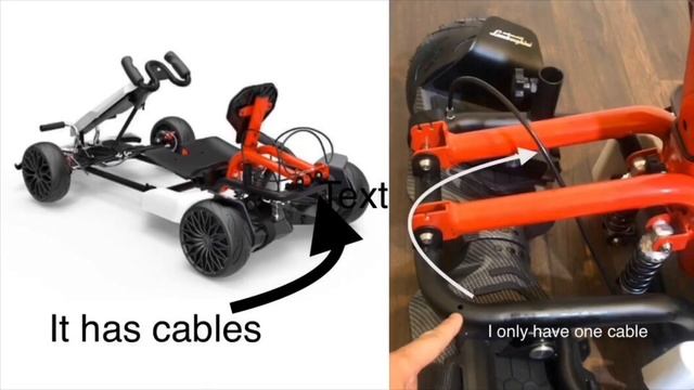 Hyper GO GO-Kart kit Unboxing for my Lamborghini Hover Board:Watch this video before you buy‼️ смотреть онлайн