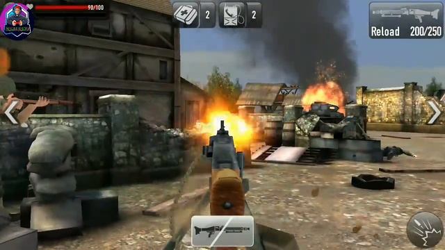 Frontline Commando  D - Day - IPhone / Android/ IPad - Gameplay  4k+HD      #DDay