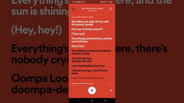 bad feeling (oompa loompa) Jagwar Twin lyrics смотреть онлайн