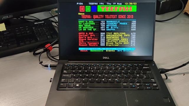 In-Vision teletext on your computer. VBIT-IV смотреть онлайн