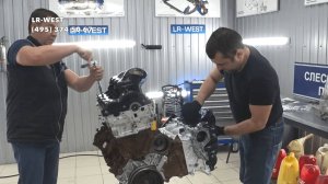 Ремонт дизельного двигателя 4.4 TD Рендж Ровер. Устройство и описание. Часть 3