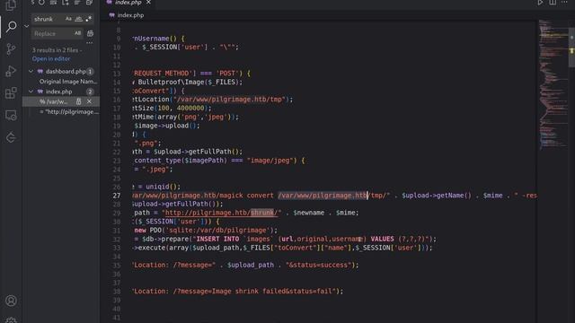 hack the box pilgrimage walkthrough | HTB смотреть онлайн