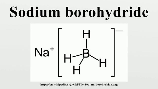 Sodium borohydride смотреть онлайн