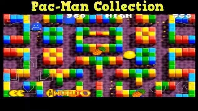 Pac Man Collection Android Gameplay GBA Version ( My Boy! Free - GBA Emulator ) смотреть онлайн