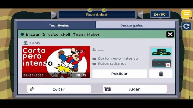 Blizzar 2 kaizo shell Team Maker y Un kaizo estilo smmwe Jugador kaizo Juega en Android смотреть онлайн
