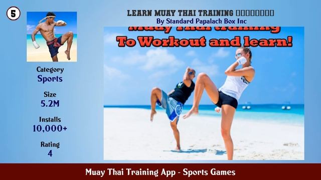Top 10 Muay Thai Training App Android Games смотреть онлайн
