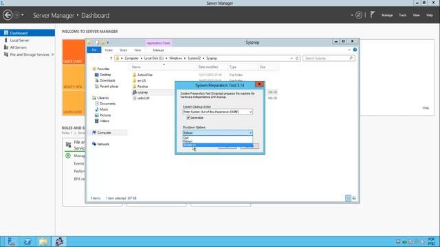 Windows Server 2012 - Preparando um servidor com sysprep смотреть онлайн