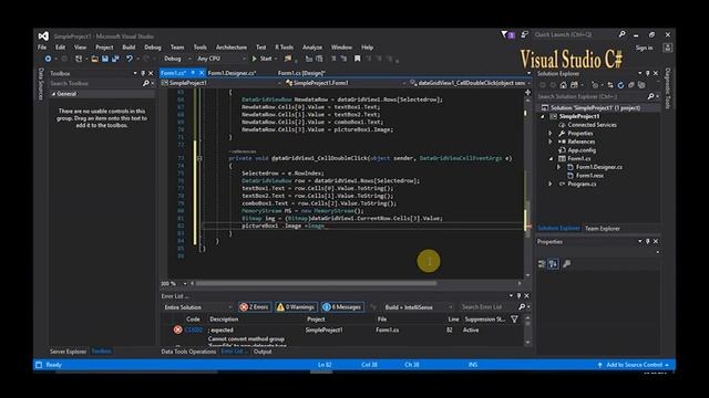 Part 4: How to add Data and Image to DataGridView By Visual C# смотреть онлайн