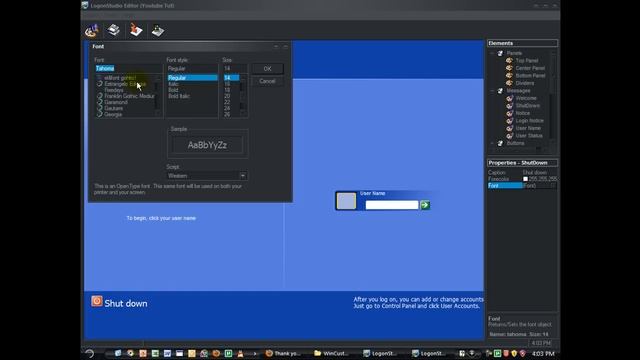 How to create Logon screen смотреть онлайн