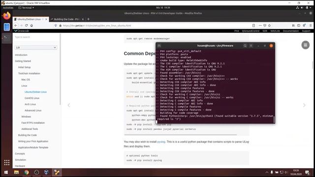 Ubuntu Pixhawk4 (PX4) Yazılımı ve JMavSim Simülasyonu Kurulumu смотреть онлайн