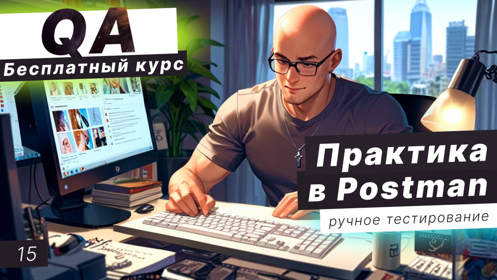 Урок 15. Практика в Postman. Как создать запрос в Postman. Документация Postman. Экспорт и импорт смотреть онлайн