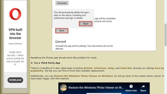 Windows 10 Photos App Opens Slowly or Not at All смотреть онлайн