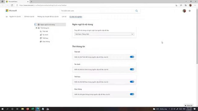 Tuỳ chỉnh tính năng thời tiết trên Windows 10 20H2 смотреть онлайн