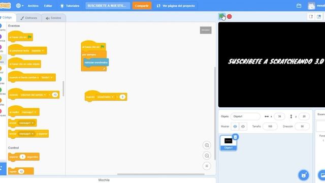 Tutorial scratch 3.0 bloque: signo stop смотреть онлайн