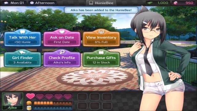 Uncomfortably Romantic - HuniePop (PC) смотреть онлайн