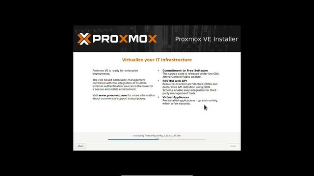 Install Proxmox VE 6.4 смотреть онлайн