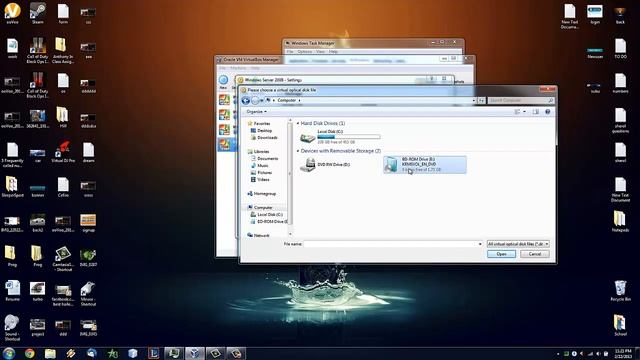 How to install Windows Server 2008 on Virtual box смотреть онлайн