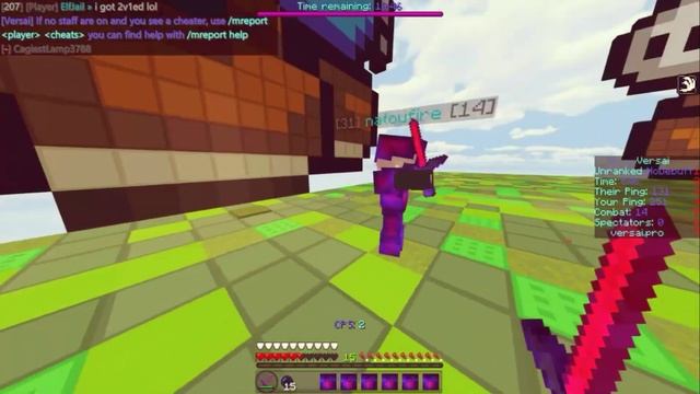 when a SWEATY Bedwars player plays Win10 in PotPVP смотреть онлайн