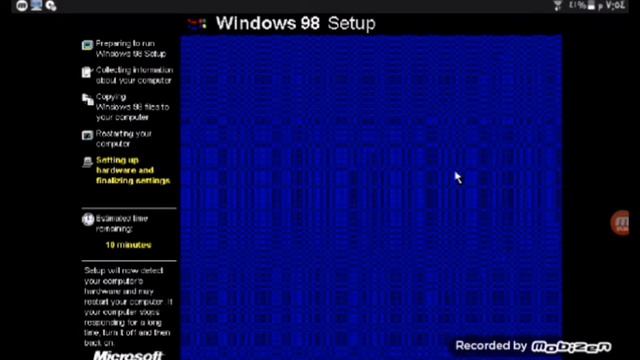 Windows 98 Se setup part 3 |computer explanations смотреть онлайн