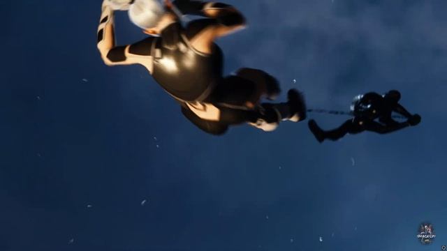 Spider Man 2's SYMBIOTE Suit And Black Cat New Outfit Cinematic Gameplay- Spider-Man PC Mod Showcas смотреть онлайн