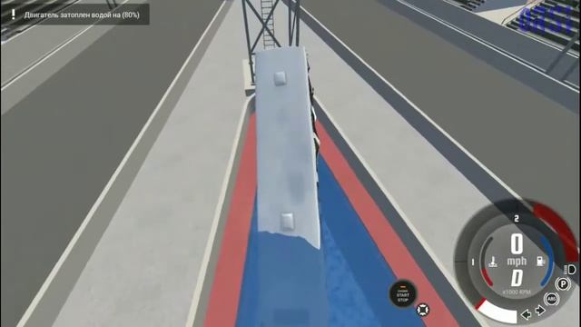 Прыжки в длинну |BeamNG Drive| смотреть онлайн