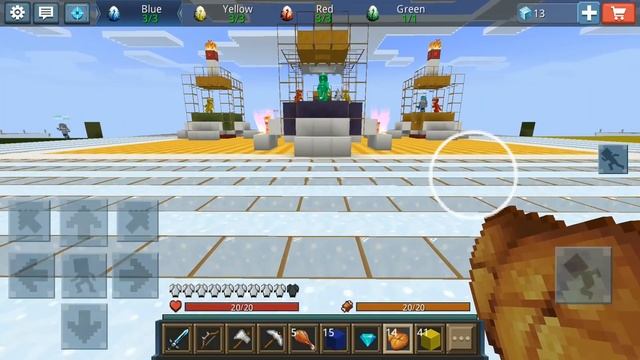 Blockman: GO - Egg Wars Ep.3 in the Minecraft Mode {Girl in the Game} смотреть онлайн
