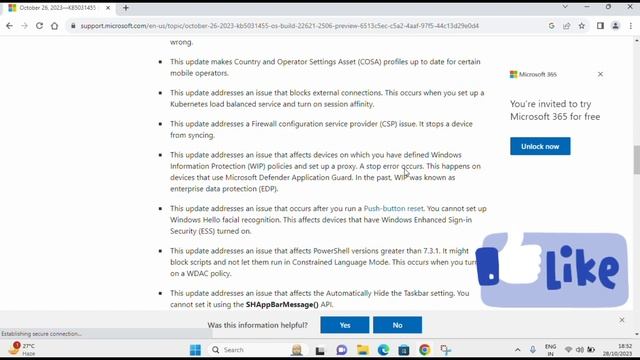 Windows 11 KB5031455 update released | 2023-10 cumulative update preview for windows 11 смотреть онлайн